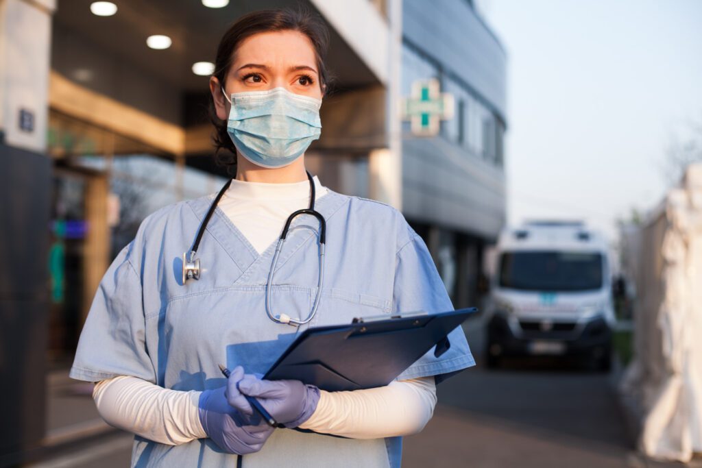 Hospital worker