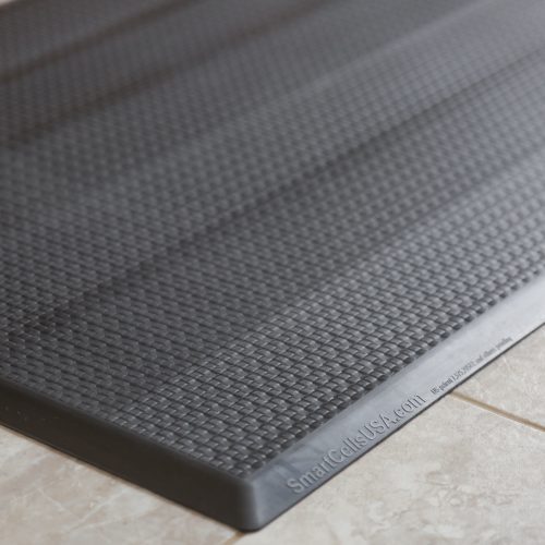SmartCells mat laying on kitchen floor