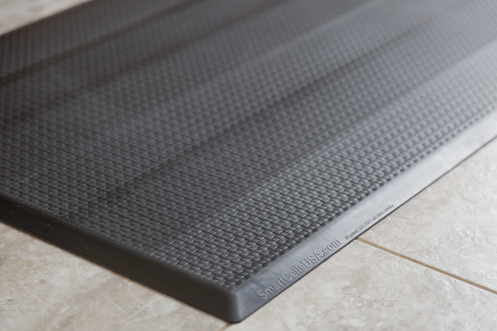 SmartCells mat laying on kitchen floor