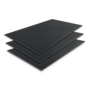 3' x 5' Black Anti-Fatigue Mats, Three Pack - SBR