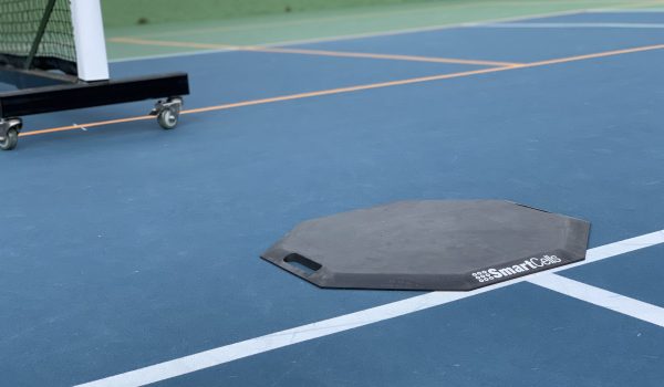 SmartCells Octagonal Mat SmartCells Octagonal Mat being used for ref at a pickleball tournament