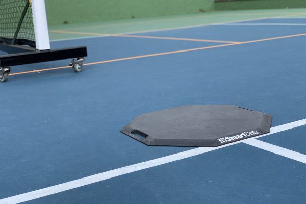 SmartCells Octagonal Mat SmartCells Octagonal Mat being used for ref at a pickleball tournament