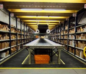 SmartCells Anti-Fatigue Custom Flooring SmartCells Anti-Fatigue flooring wrapped around industrial cutting equipment