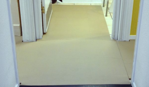 SmartCells Fall Protection modular flooring SmartCells Fall protection flooring installed in residential setting