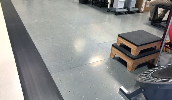 Smartcells Physical Therapy flooring installation