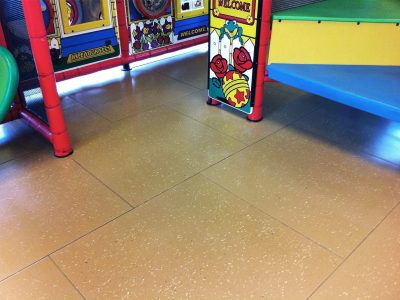 SmartCells Fall Protection Mcdonalds SmartCells custom flooring located in children's play area