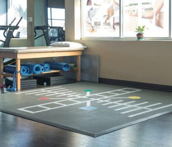 Smartcells Physical Therapy Mat Rehabilitation area featuring Smartcells Physical Therapy mat